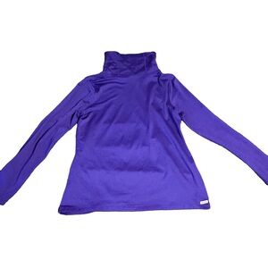 Purple Turtleneck. Sporty. Size- Women’s L